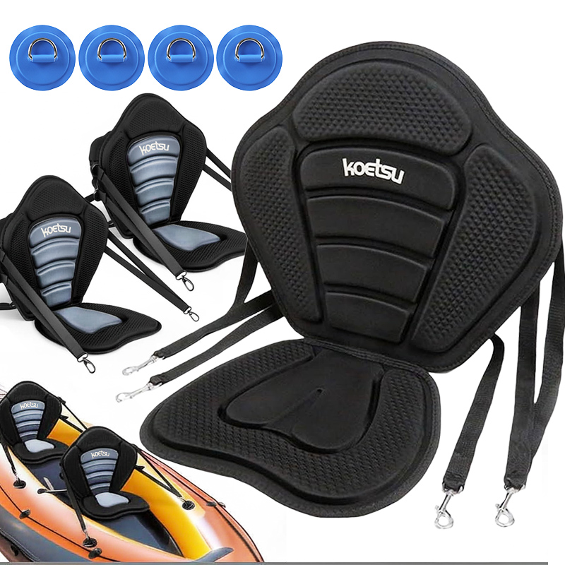Fishing Kayak Crate - Sedile per kayak Schienale regolabile in