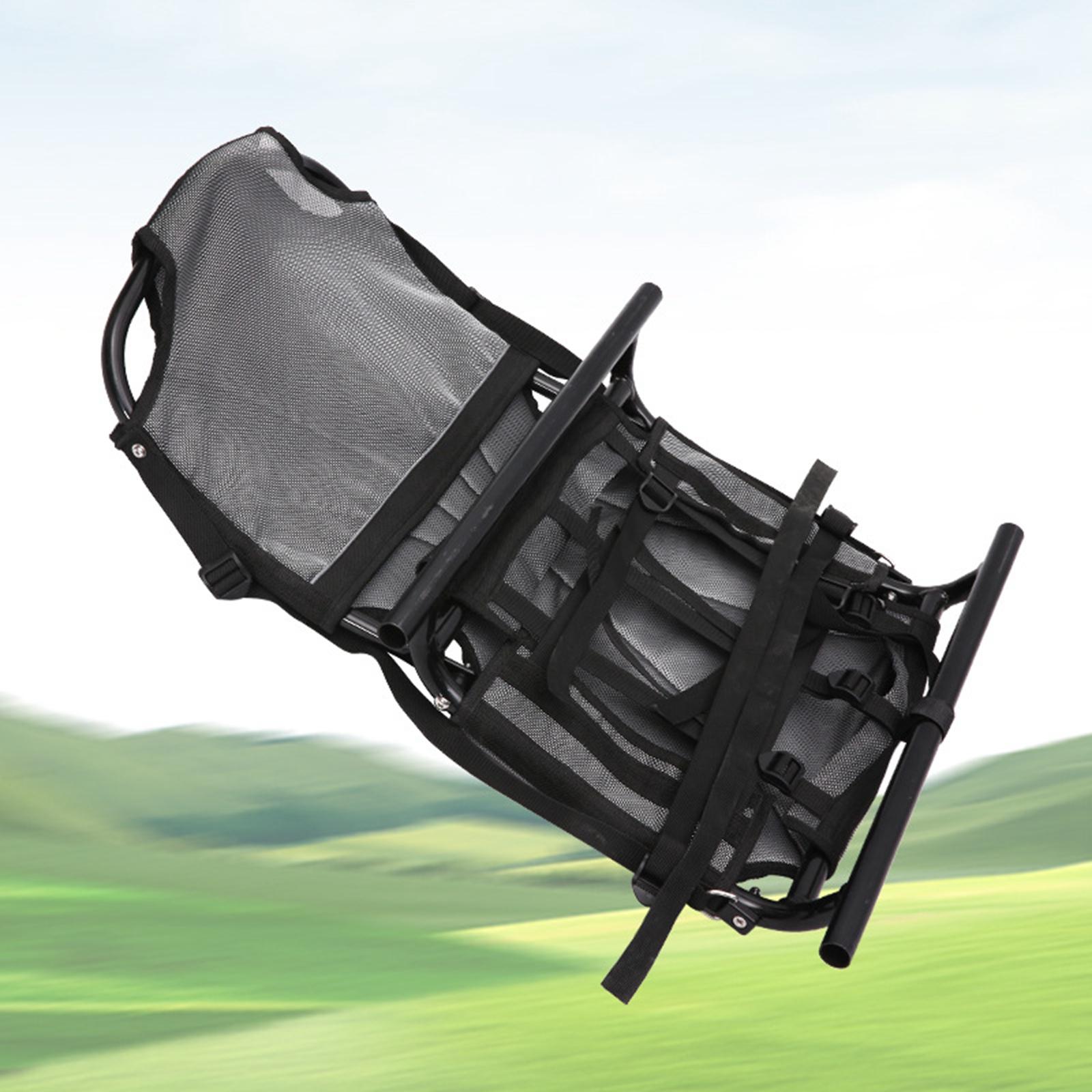 Fishing Kayak Crate - Sedile per kayak portatile pieghevole con