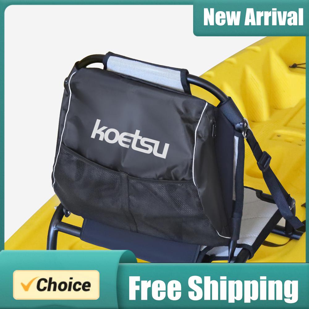 Fishing Kayak Crate - Borsa portaoggetti per schienale kayak con