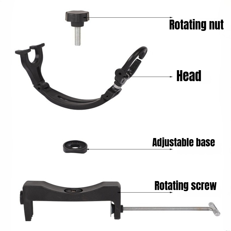 360 °   Supporto Girevole Rego - Fishing Kayak Rod Holder recensione e prezzo